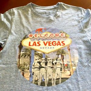 Men’s regular fit,size Sml Star Wars crew neck tee